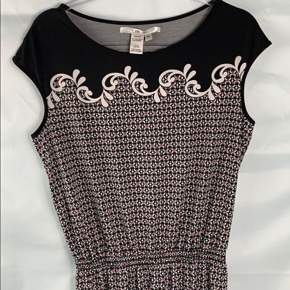 Studio M black/white/red dress - Picture 2 of 7